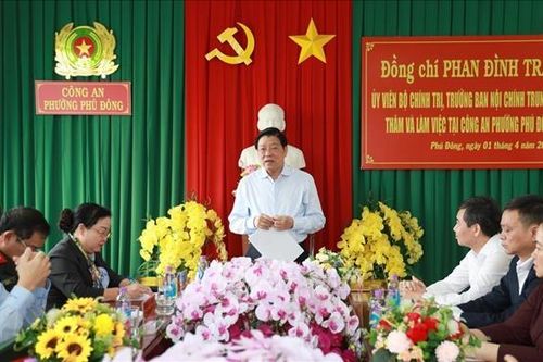 Công an cơ sở cần bám dân, bám địa bàn