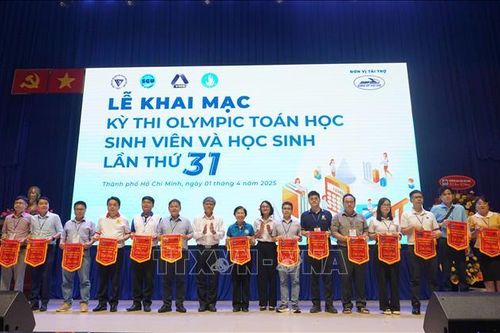Khai mạc Kỳ thi Olympic Toán học sinh viên và học sinh toàn quốc lần thứ 31