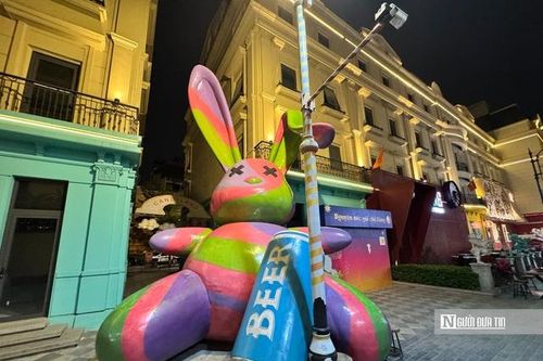 Cảnh đìu hiu tại phố đi bộ Carnaby hot nhất quận Thanh Xuân