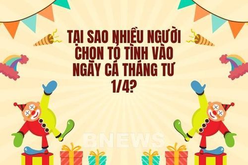 Tại sao chọn tỏ tình vào ngày Cá tháng Tư 1/4?
