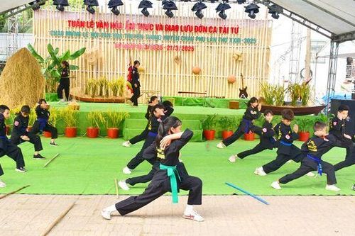 Phát triển phong trào võ thuật ở Thạnh Mỹ Tây