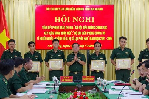 Bộ đội Biên phòng tỉnh An Giang xây dựng nông thôn mới, chăm lo người nghèo biên giới