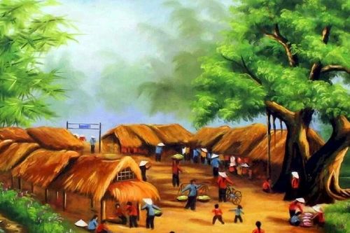 Xôn xao chợ núi