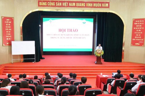 Hội thảo tối ưu hóa sử dụng kháng sinh và an toàn trong sử dụng thuốc tiêm truyền