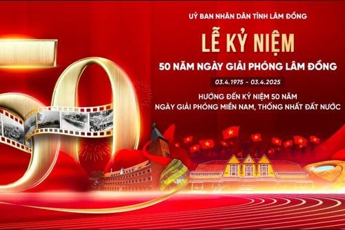 Lễ Kỷ niệm 50 năm Ngày Giải phóng Lâm Đồng được tổ chức trang trọng, ý nghĩa và có quy mô, hấp dẫn