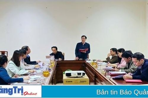 Ban Kinh tế - Ngân sách HĐND tỉnh làm việc với Sở Xây dựng về một số nội dung trình kỳ họp thứ 30