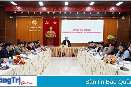 Bỏ phiếu công nhận 5 xã đạt chuẩn nông thôn mới nâng cao