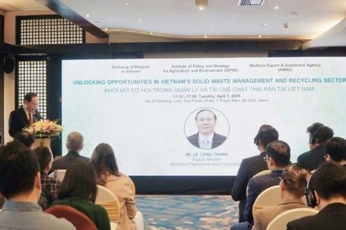Phiên thảo luận mở ra cơ hội hợp tác Việt Nam - Bỉ trong quản lý và tái chế chất thải rắn