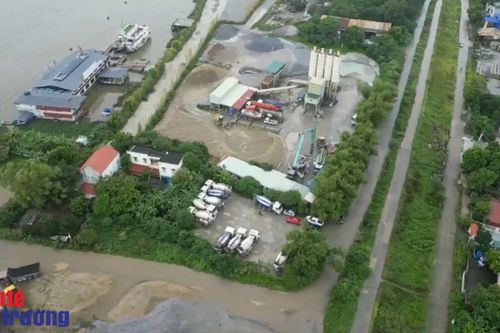 Hải Dương: Kiên quyết xử lý dứt điểm các trạm trộn bê tông, asphalt vi phạm luật đê điều