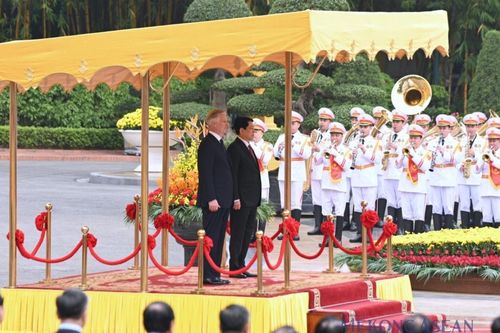 Chủ tịch nước Lương Cường chủ trì lễ đón Nhà vua Vương quốc Bỉ