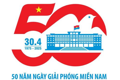 Công bố logo kỷ niệm 50 năm Ngày Giải phóng miền Nam, thống nhất đất nước