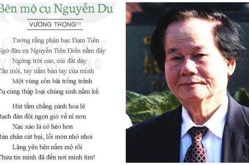 Nhà thơ Vương Trọng: Một lòng yêu kính đại thi hào Nguyễn Du