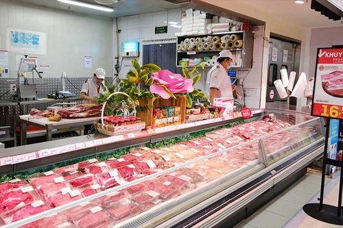 TP Hồ Chí Minh: Giá thịt lợn bình ổn thị trường tiếp tục tăng