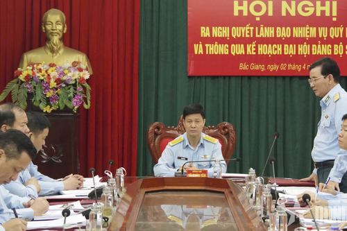 Đảng ủy Sư đoàn 365 tổ chức Hội nghị ra nghị quyết lãnh đạo nhiệm vụ quý II năm 2025