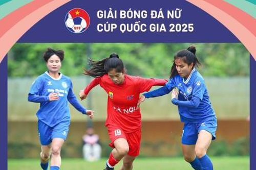 4 đội vào bán kết giải Bóng đá nữ Cúp Quốc gia 2025