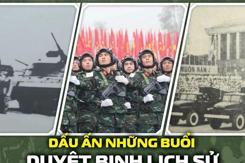 Dấu ấn những buổi duyệt binh lịch sử