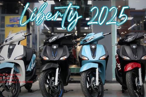 Cận cảnh Piaggio Liberty 2025 từ 57,5 triệu đồng tại Hà Nội