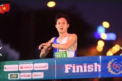 Nguyễn Trung Cường cảm ơn bản thân đã 'không bỏ cuộc' tại Tiền Phong Marathon 2025