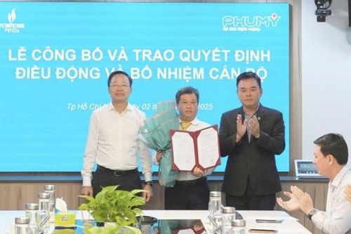 PVFCCo - Phú Mỹ công bố quyết định bổ nhiệm Giám đốc Ban Quản lý dự án