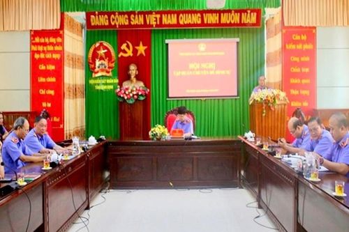 VKSND tỉnh Bình Định tập huấn nâng cao chất lượng kiểm sát án hình sự
