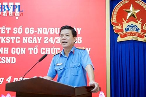 VKSND tỉnh Sóc Trăng triển khai Nghị quyết về tinh gọn bộ máy