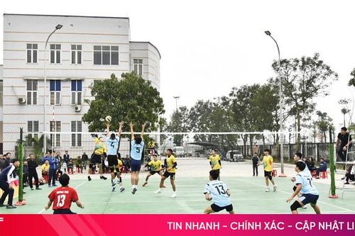 14 đội tranh tài Giải Bóng chuyền nam Đại hội TDTT Hà Tĩnh