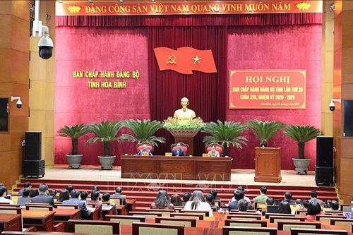 Thúc đẩy thực hiện 5 đột phá chiến lược của quy hoạch tỉnh Hòa Bình