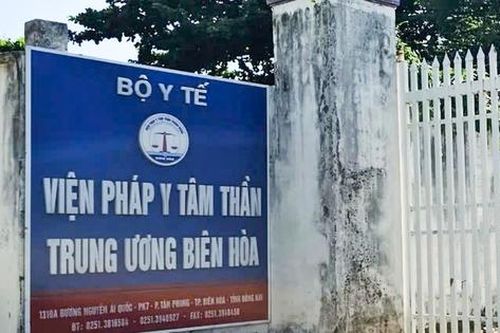 Miễn nhiệm 2 giám định viên Viện Pháp y tâm thần Trung ương Biên Hòa tại Đồng Nai