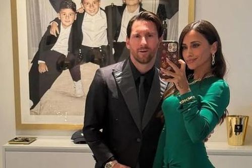 Vợ Messi gây ấn tượng tại tiệc sinh nhật của David Beckham