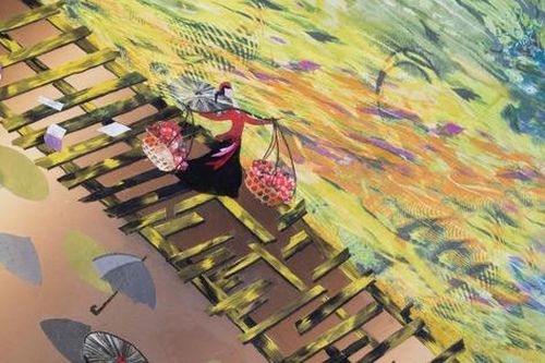 'Nghe vải kể chuyện' từ 75 bức tranh độc đáo