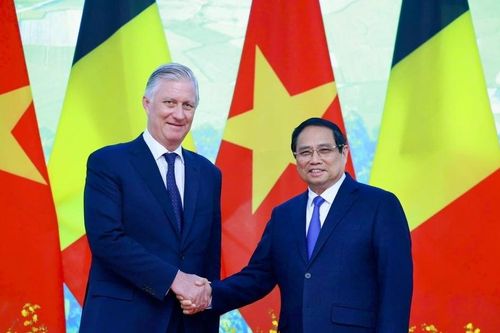 Thủ tướng Phạm Minh Chính đề nghị Bỉ thúc đẩy EC sớm gỡ thẻ vàng IUU cho thủy sản Việt Nam