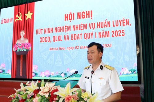 Lữ đoàn 101, Vùng 4 Hải quân: Rút kinh nghiệm các nhiệm vụ trong quý I