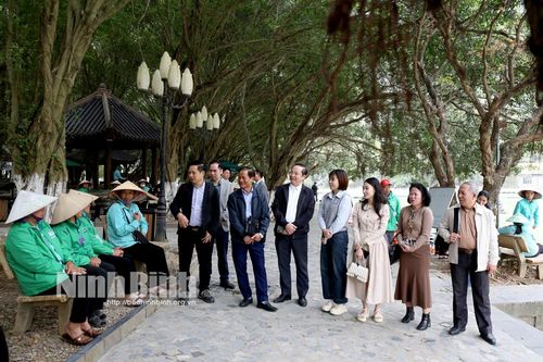 Thẩm định thực hiện Bộ tiêu chí du lịch xanh tại Ninh Bình