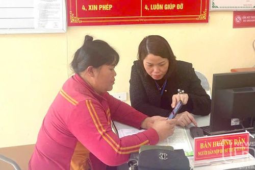 Phú Bình: Tỷ lệ số hóa hồ sơ, kết quả giải quyết thủ tục hành chính đạt 92%