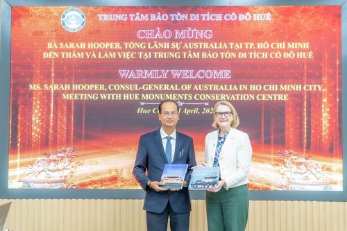 Tăng cường hợp tác với Úc trong bảo tồn di sản