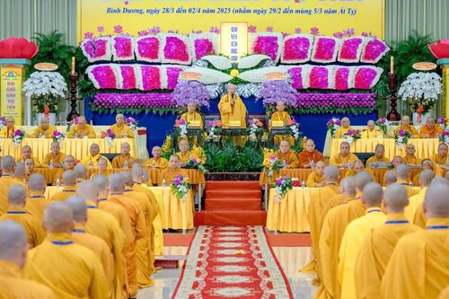 Bình Dương: Đại giới đàn Trí Tấn năm 2025 thành tựu viên mãn