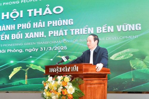 Hải Phòng kiên định với mục tiêu chuyển đổi xanh toàn diện, phát triển bền vững