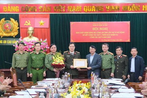 Chủ tịch UBND tỉnh Hoàng Xuân Ánh dự Hội nghị Ban Chấp hành Đảng bộ Công an tỉnh lần thứ 29 mở rộng