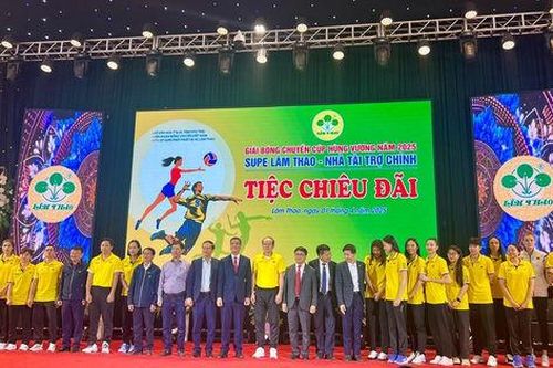 Supe Lâm Thao đồng hành cùng giải bóng chuyền cúp Hùng Vương 2025
