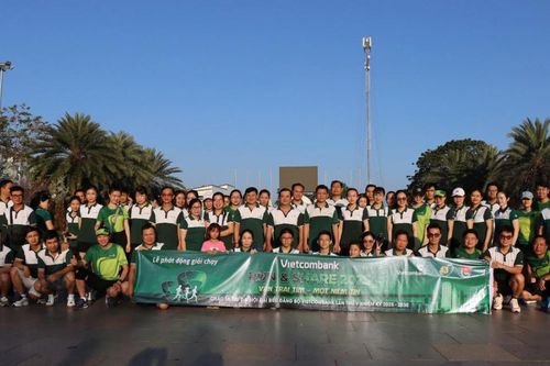 Vietcombank Trà Vinh phát động giải chạy Run & Share năm 2025