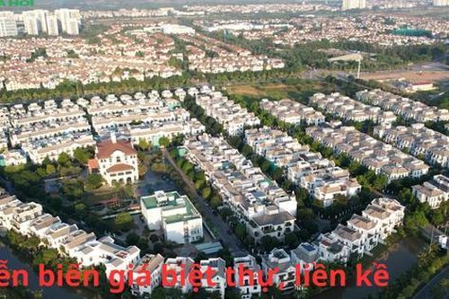Diễn biến giá biệt thự, liền kề tại Đông Anh (Hà Nội) tháng 4/2025
