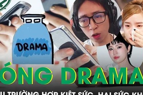 Hóng drama tình ái trên mạng xã hội, nhiều trường hợp kiệt sức