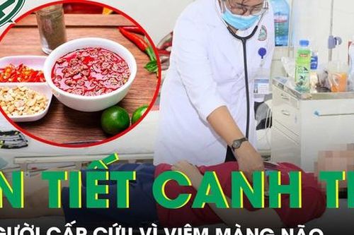 Ăn tiết canh thỏ 4 người cấp cứu vì viêm màng não