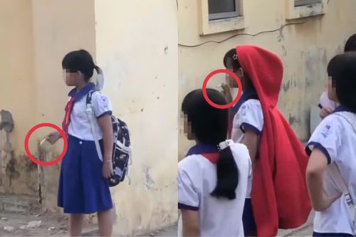 Vụ nhóm học sinh tiểu học hút thuốc, hiệu trưởng nhận trách nhiệm