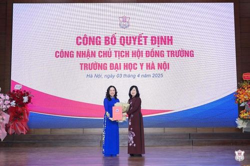 Trường Đại học Y Hà Nội có Chủ tịch Hội đồng trường mới