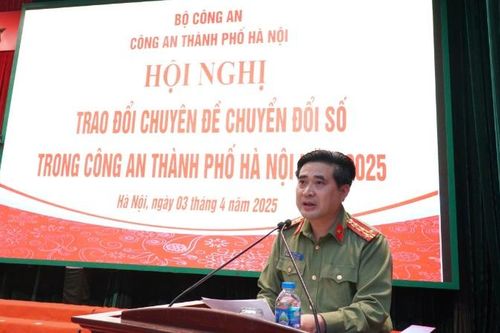 Nâng cao nhận thức cán bộ, chiến sĩ công an Thủ đô về chuyển đổi số