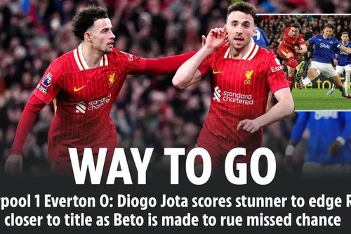 Chùm ảnh: Thắng derby Merseyside 'nảy lửa', Liverpool tiến sát ngôi vương