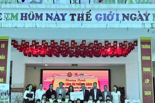 Cầu Vồng Tuổi Thơ đồng hành phát triển văn hóa đọc trong trường học