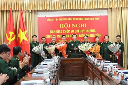 Bàn giao chức trách, nhiệm vụ Chỉ huy trưởng, Chính ủy BĐBP Quảng Ninh