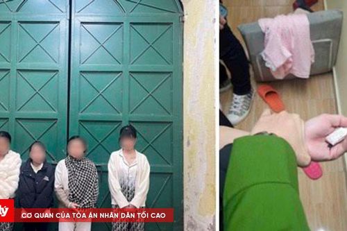 Bắt quả tang 4 đối tượng nữ giới sử dụng ma túy